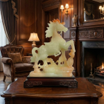 Ngựa tướng quân màu lưu ly 1, màu bạch ngọc 1