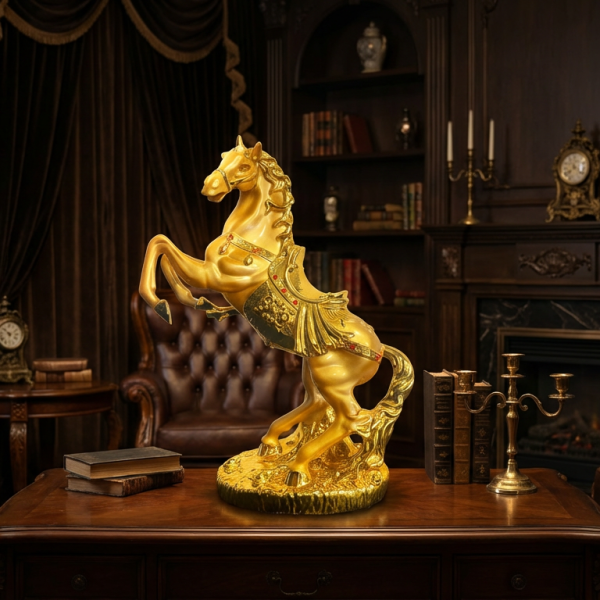 Ngựa vàng 1, tím  1